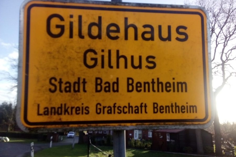 Ortsschild Gildehaus